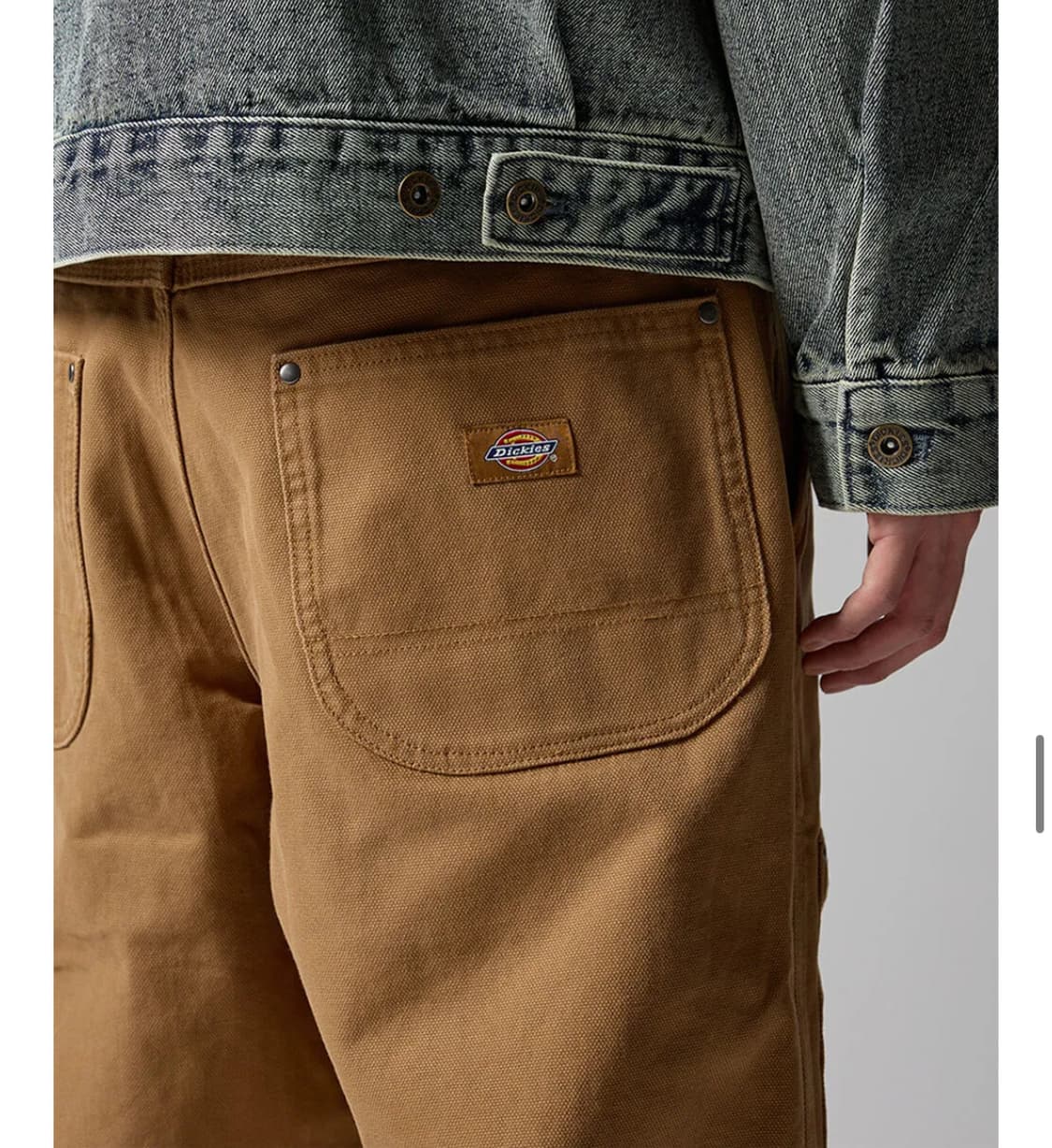 디키즈 스톤워시 덕 캔버스 더블니 팬츠 34 상품이미지3