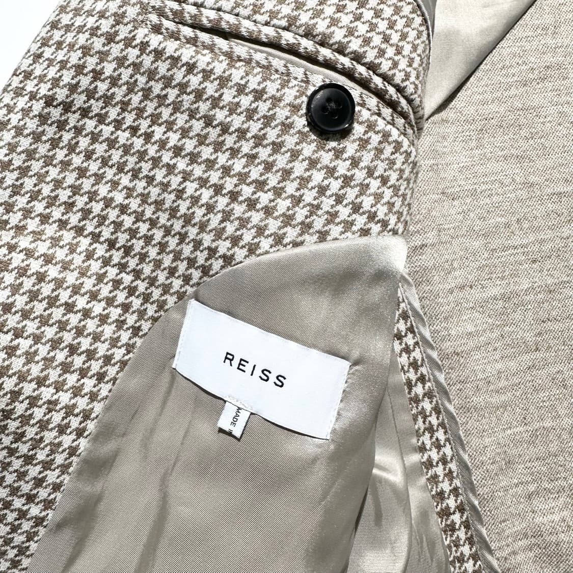 (매장판) 리스 하운드투스 체크 싱글 블레이저 자켓 상품이미지9