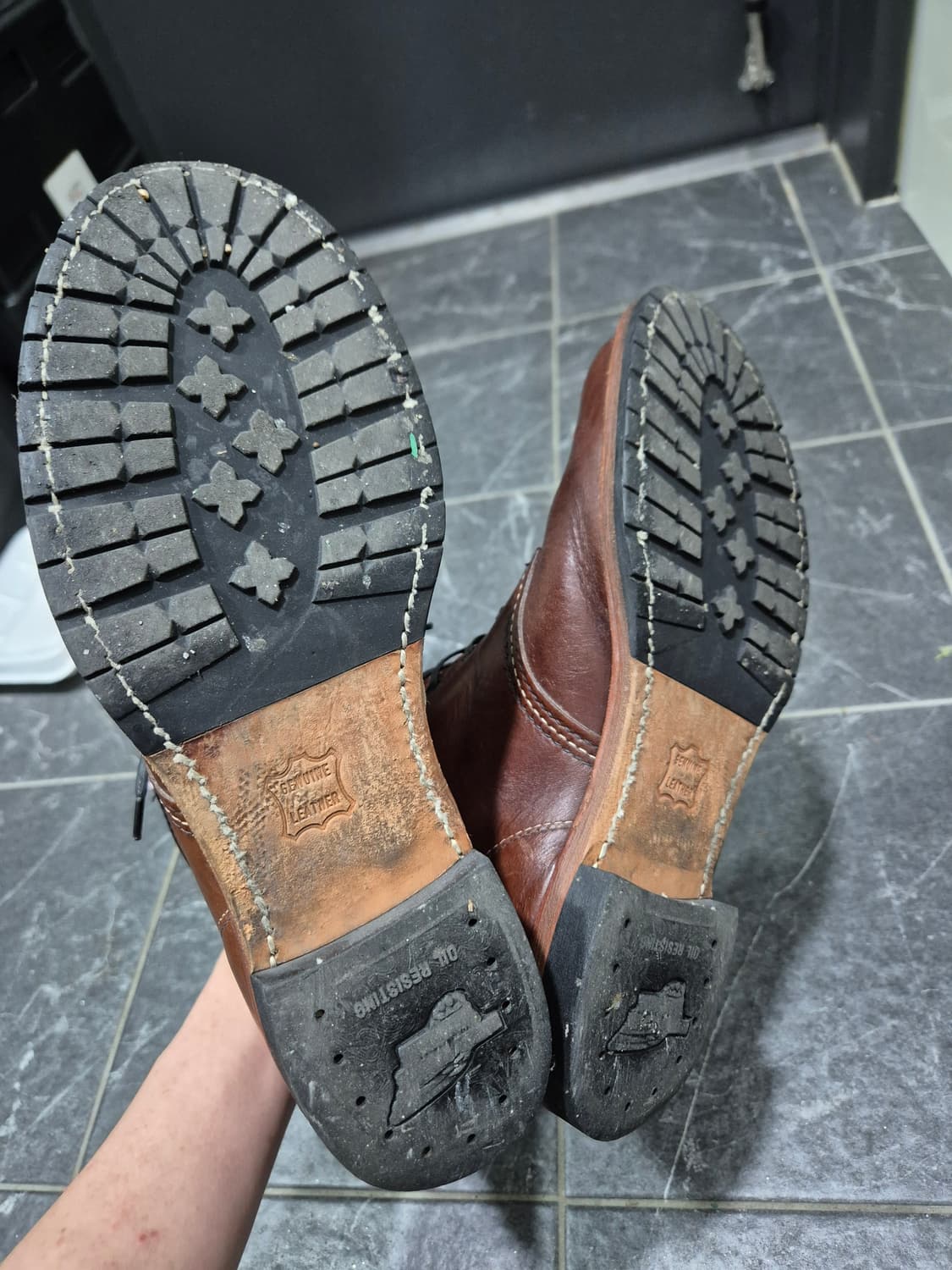 레드윙 구형 벡맨 9016 페더스톤 시가브라운 9.5(275) 상품이미지5