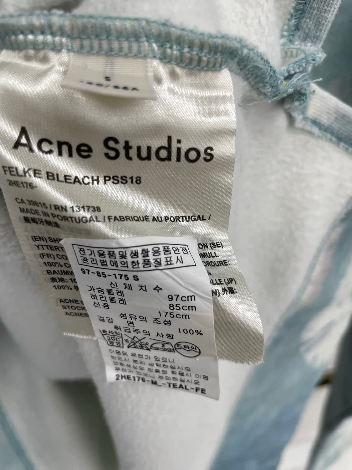 아크네 스튜디오 긴팔 티셔츠 맨투맨 상품이미지2