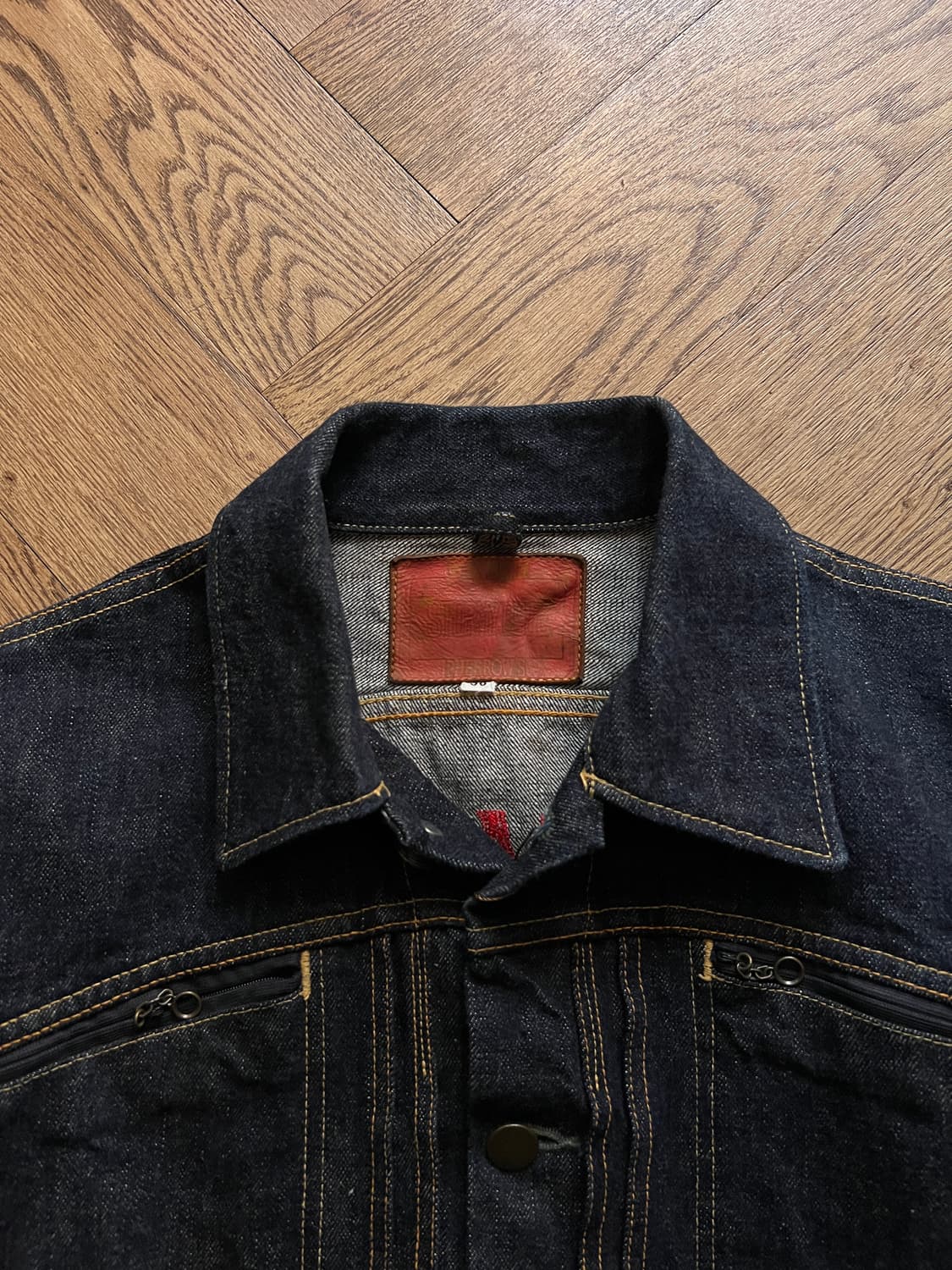 [38]Pherrow's 페로우즈 뉴 멕시코 네이티브 2세대 데님 자켓 상품이미지2