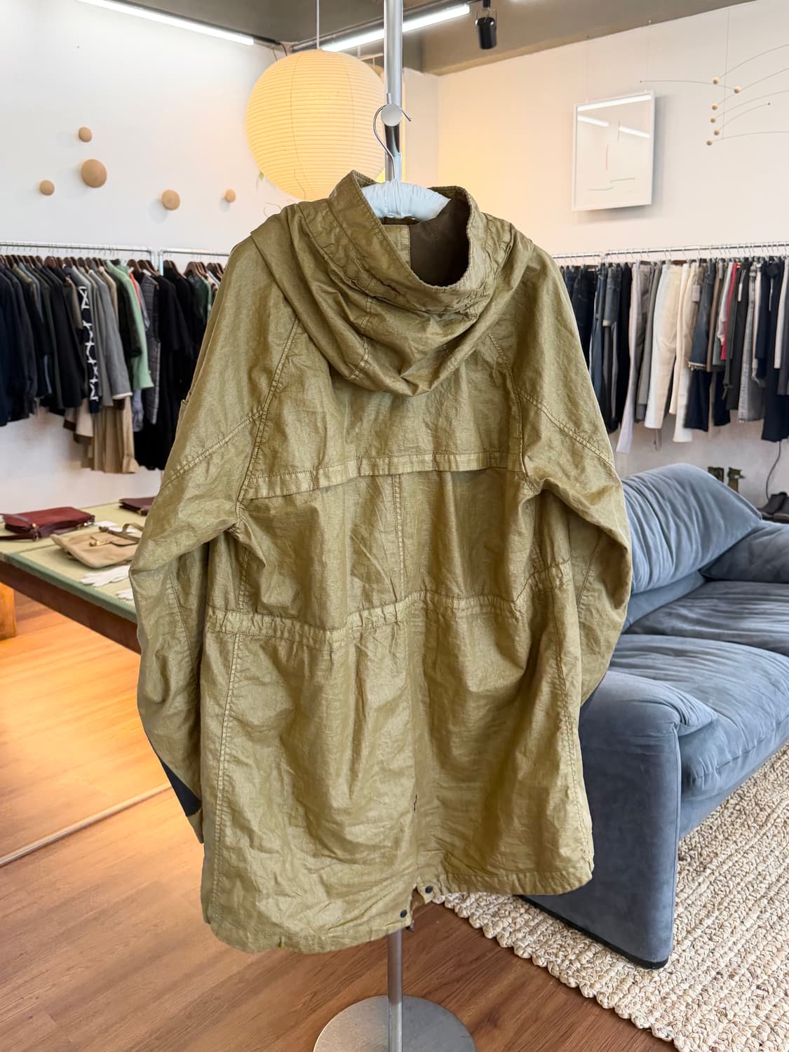 씨피컴퍼니 X 클락스 왁스 파카 상품이미지4