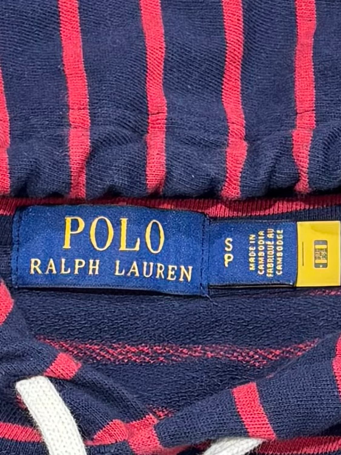 폴로랄프로렌 qr 스트라이프 후드 상품이미지6