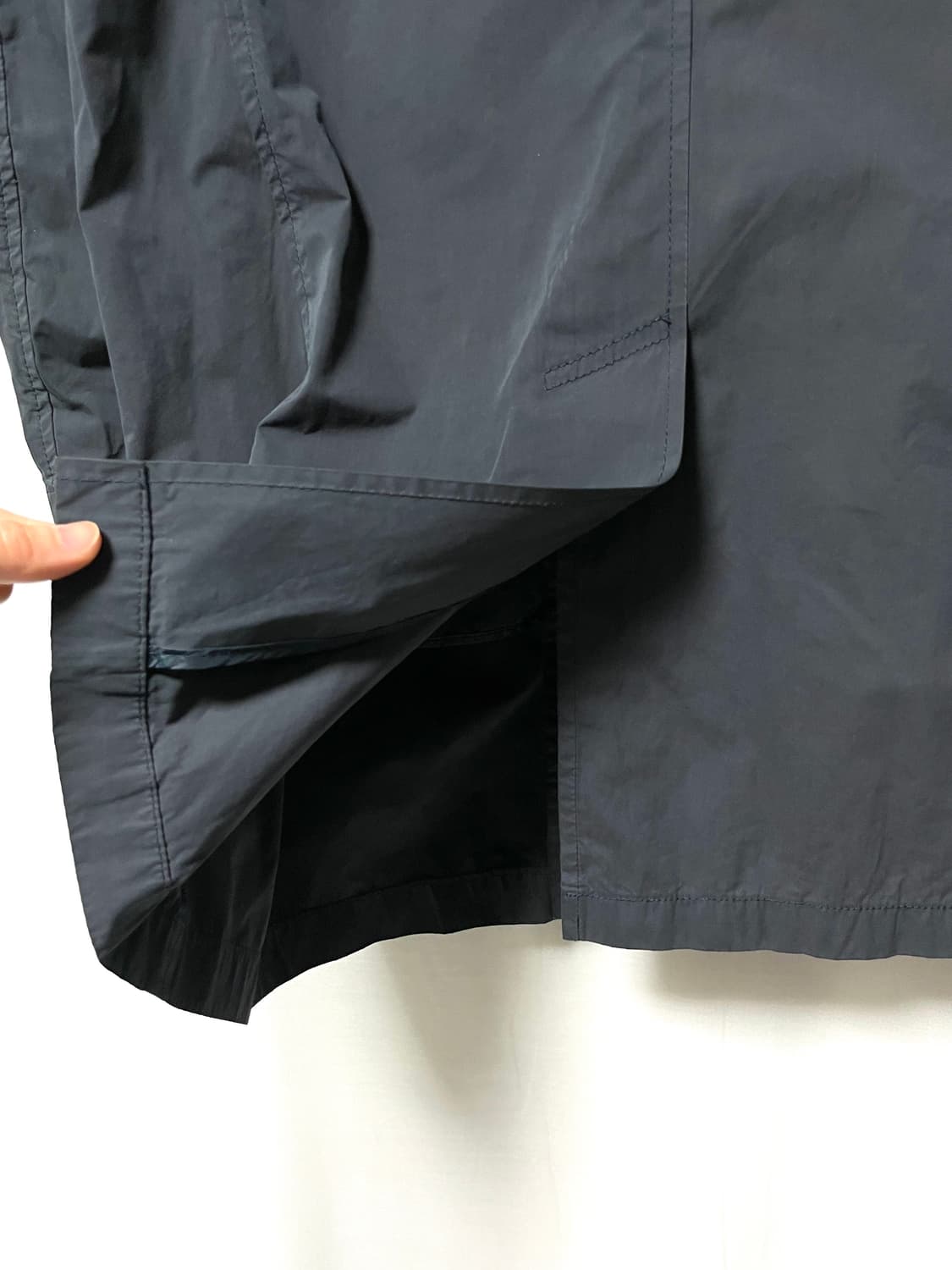 CP컴퍼니 씨피컴퍼니 정품 바스락 폴리 나일론 맥코트 싱글코트 100 상품이미지7