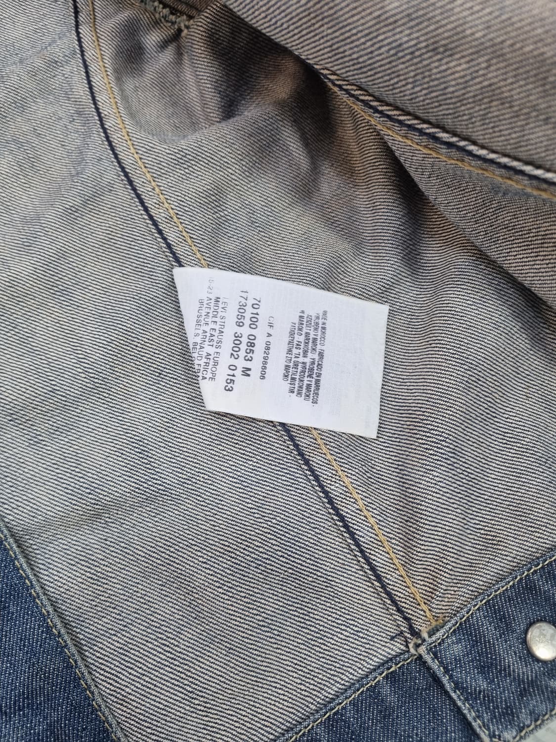 리바이스 엔지니어드 데님 자켓 상품이미지6