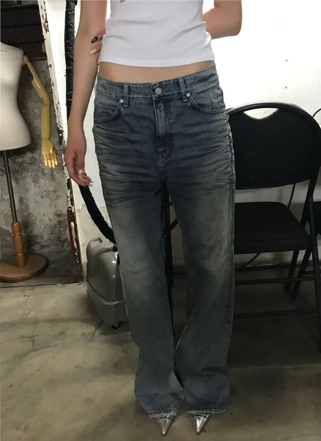 쿄이 OIL WASH LOW SAGGING PANTS 상품이미지3