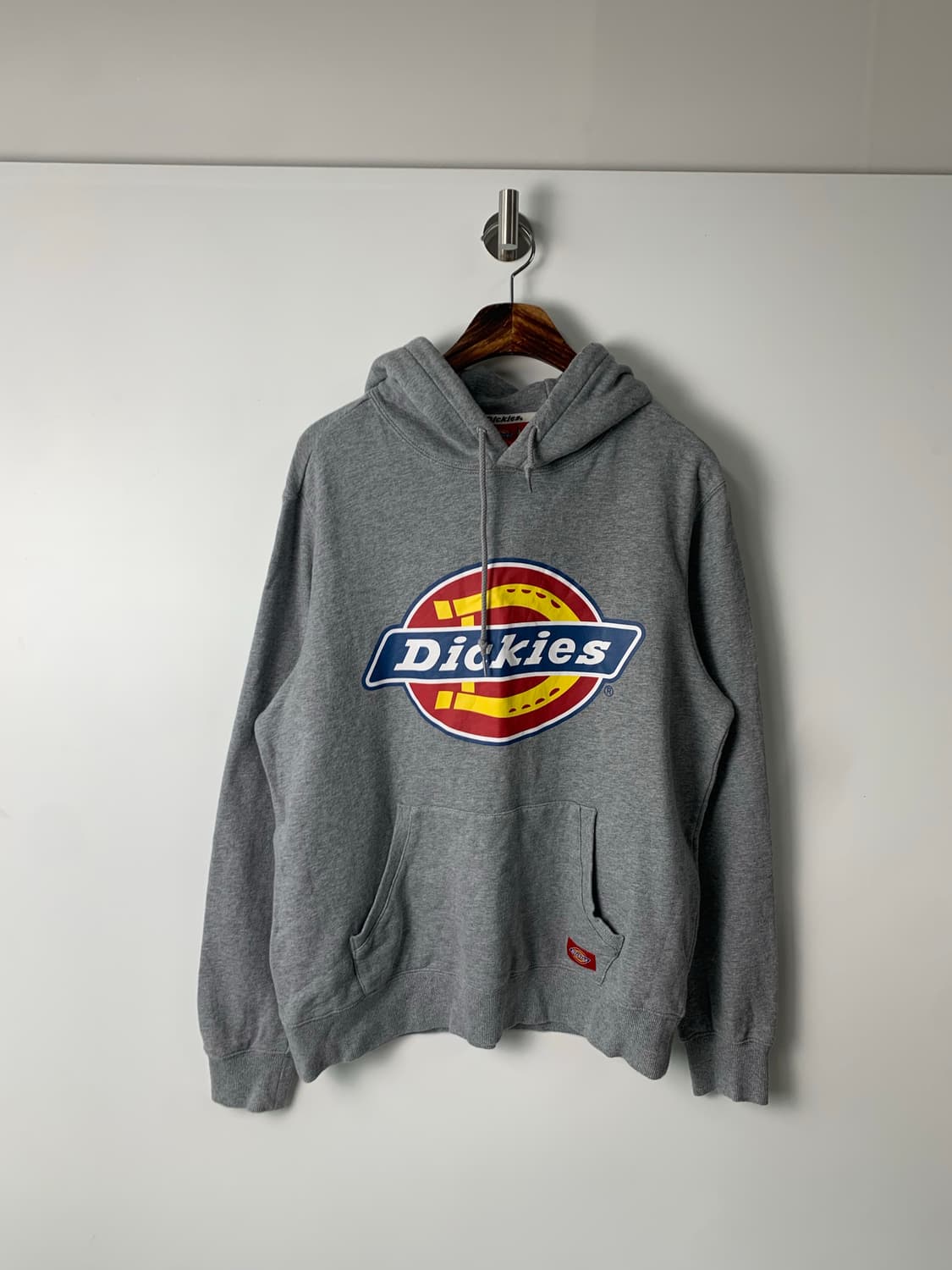 디키즈 빅로고 그레이 후드티  상품이미지2