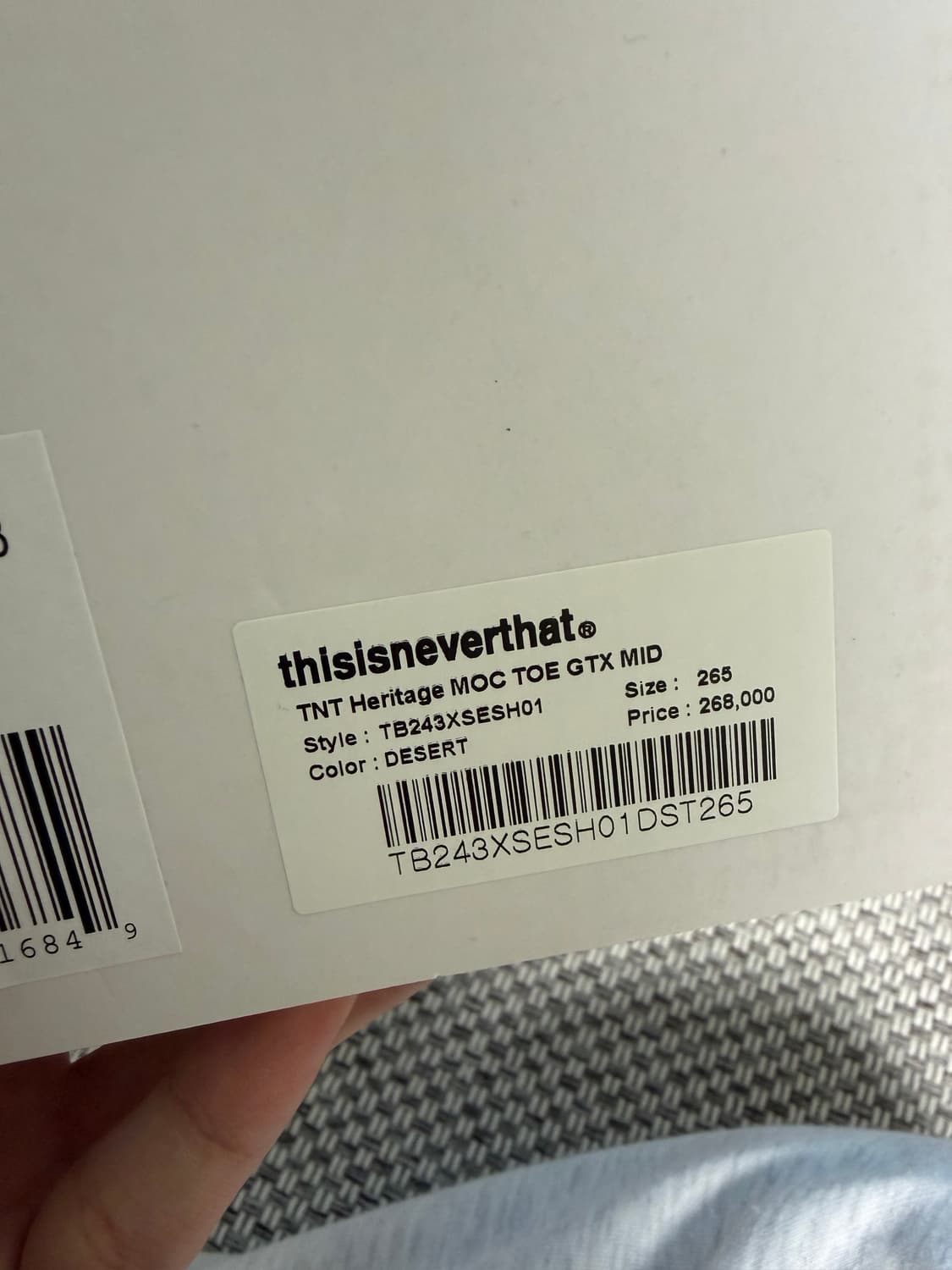 예약중)디스이즈네버댓X팀버랜드 목토 부츠 상품이미지7