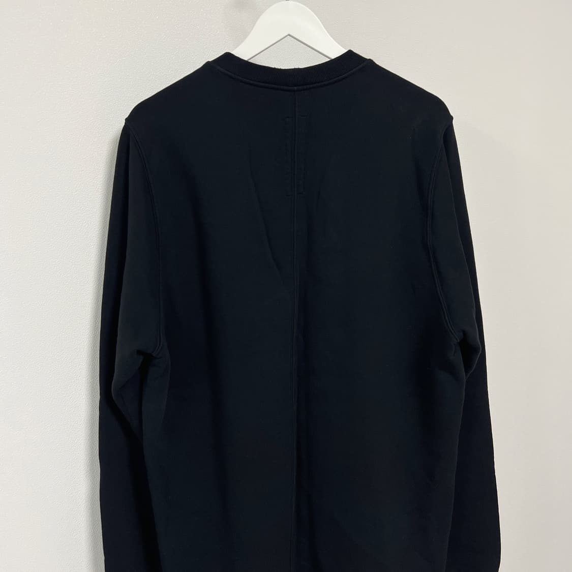 릭오웬스 15FW 다크쉐도우 롱 맨투맨 블랙 상품이미지6