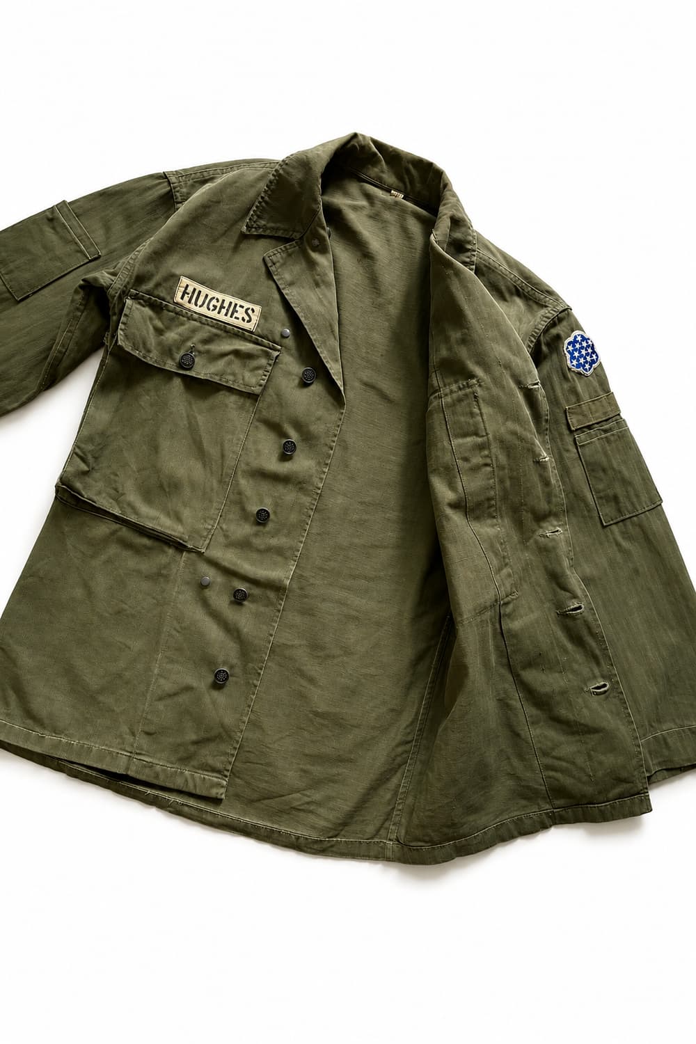 40's WW2 미군 M-43 HBT 셔츠 MOD. 38R(100) 상품이미지7