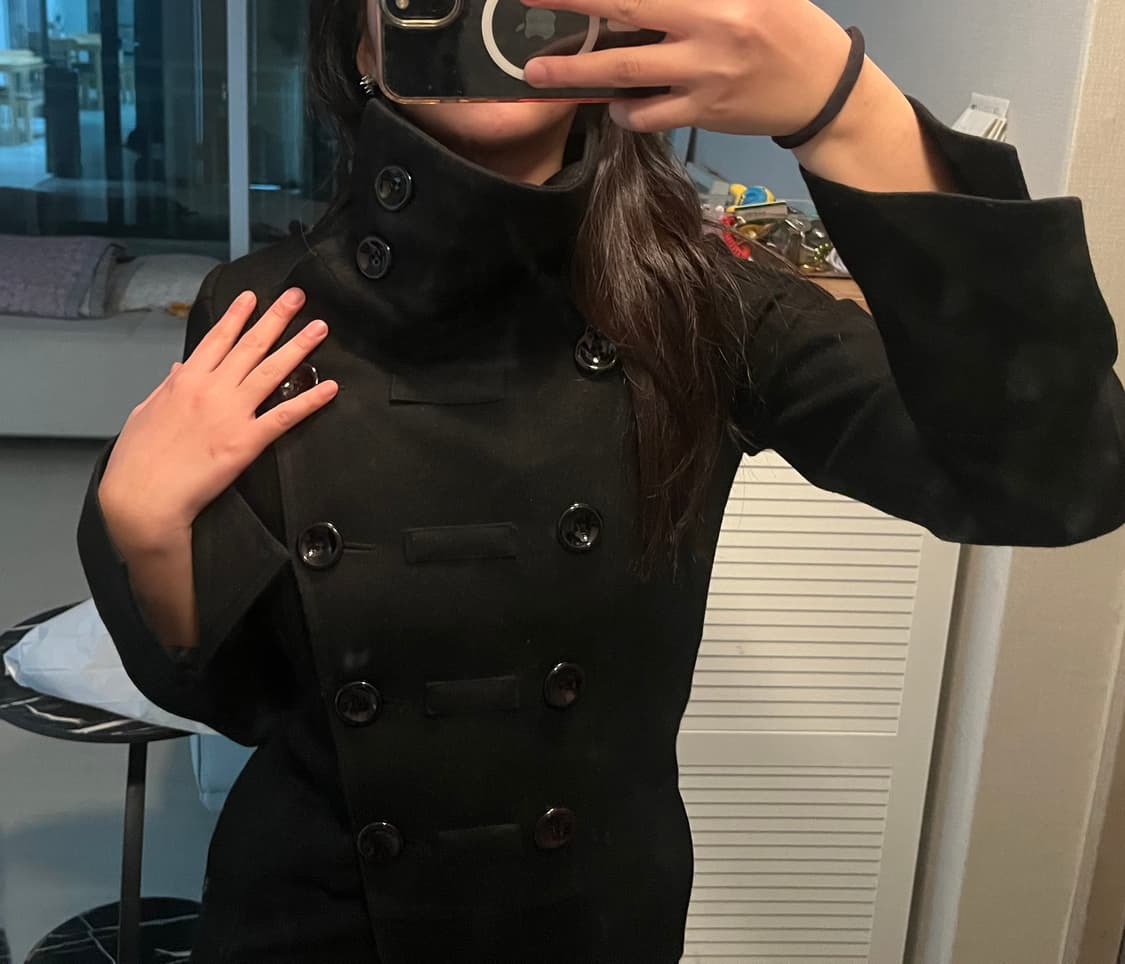 나폴레옹 하이넥 피코트 상품이미지8