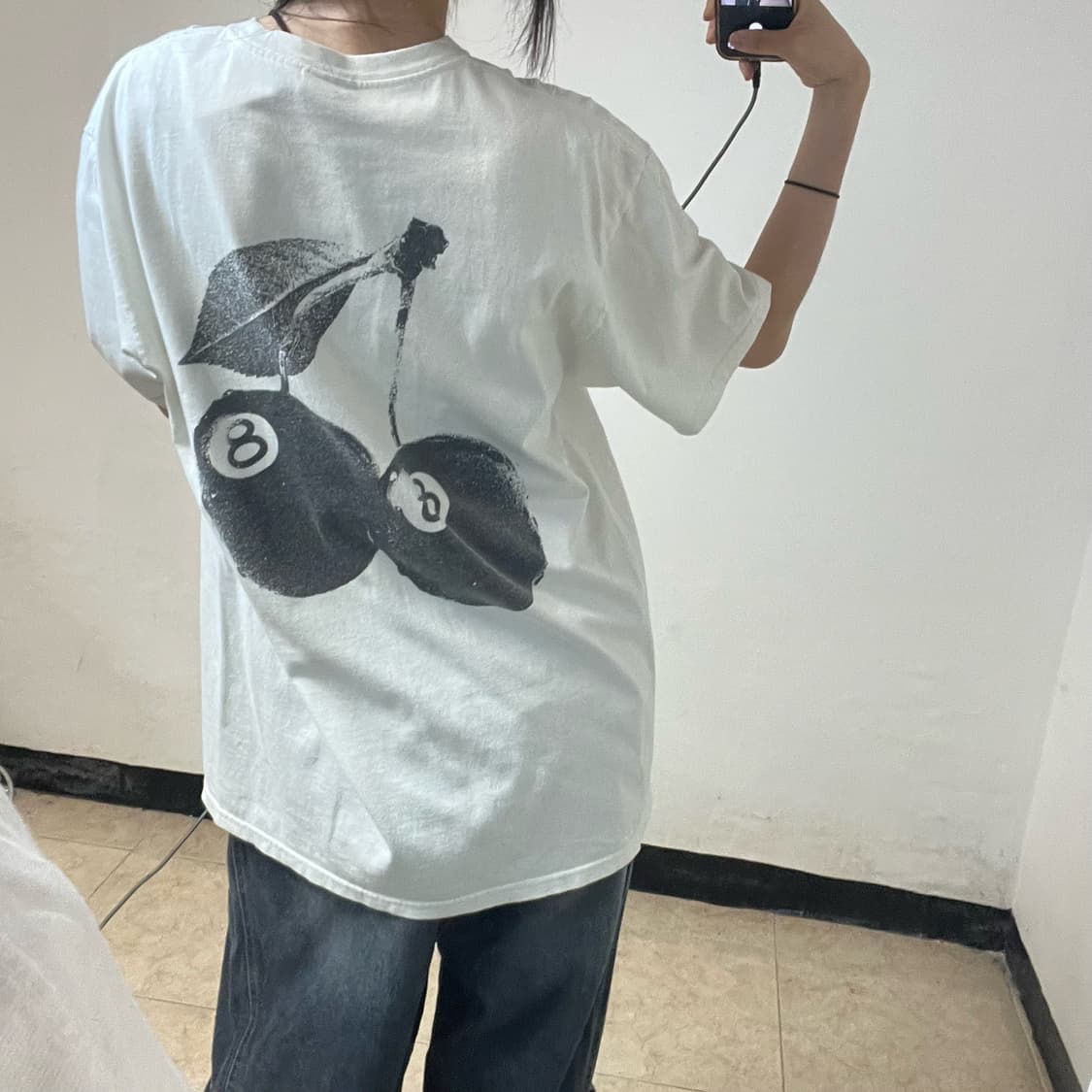 Stussy 8 Ball Cherry T-Shirt  상품이미지3