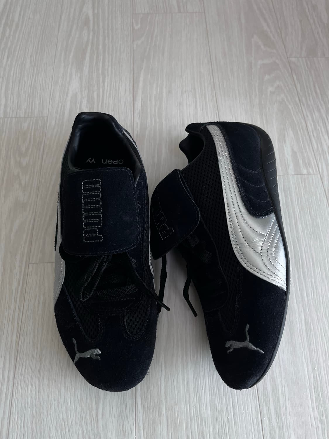 Open yy x puma 스피드캣 실버 블랙 250 상품이미지2