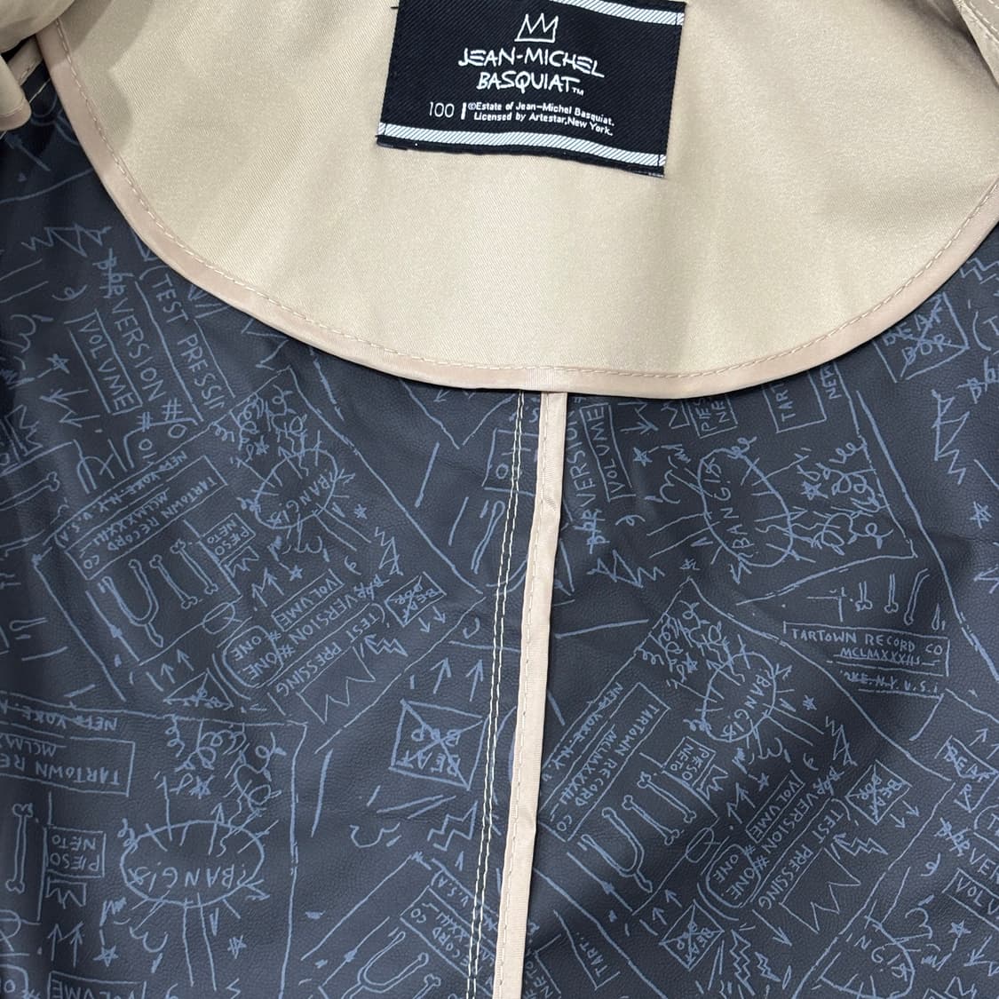 장 미셸 바스키아 트렌치코트 상품이미지5