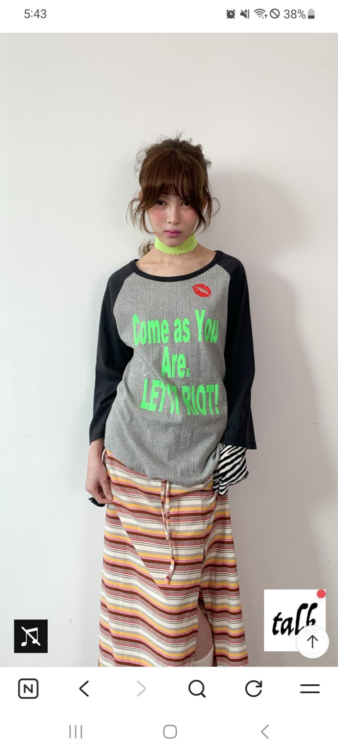 샵페어리 신상 나그랑 eyelet raglan t-shirt grey 상품이미지1