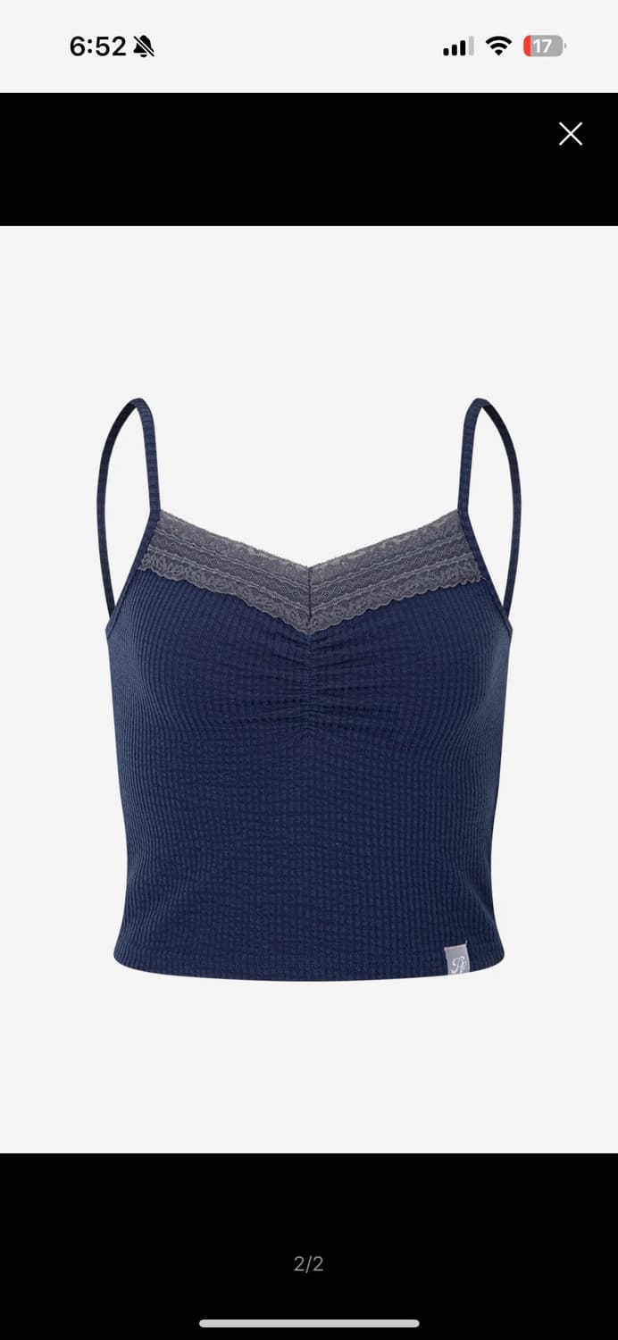 플리즈노팔로우 Hanni Lace Sleeveless Top 상품이미지1