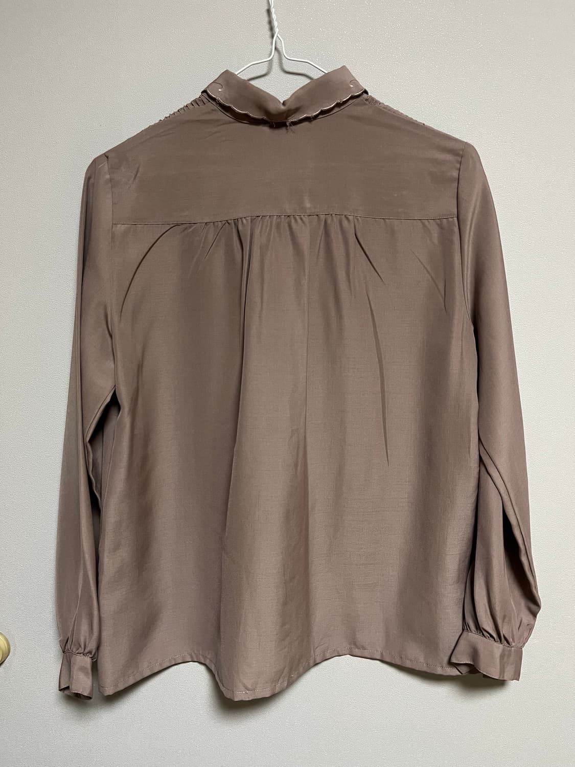 브라운 빈티지 블라우스 상품이미지2