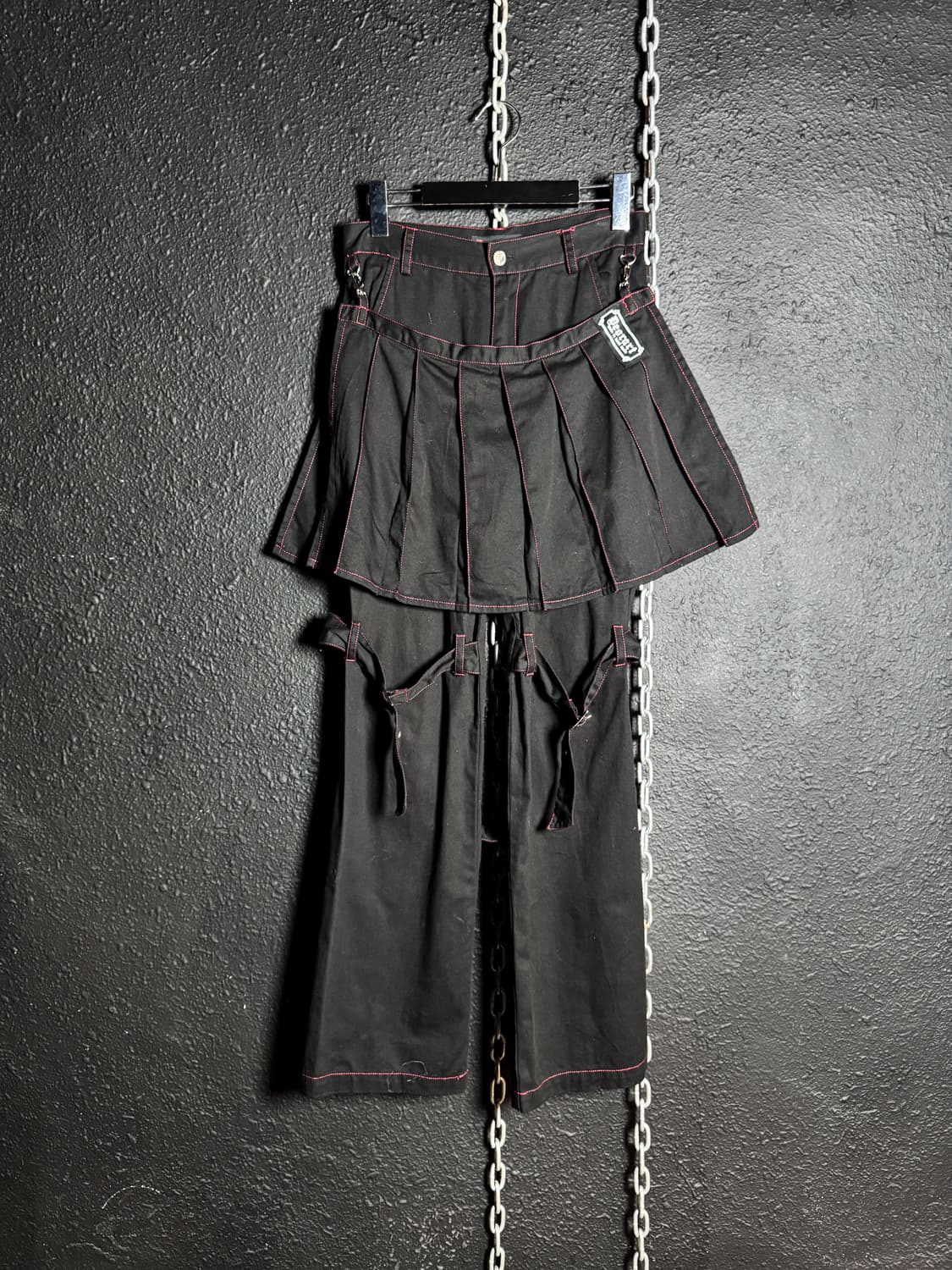 Deorart – Layered Skirt Bondage Pants 상품이미지1