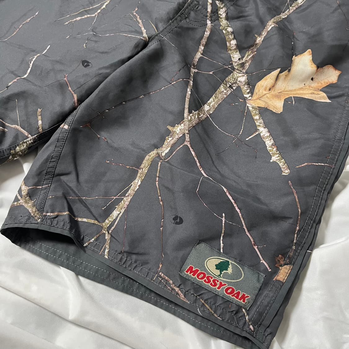 [MOSSY OAK] 모시오크 레오파드 카모 패턴 폴리 쇼츠 상품이미지2