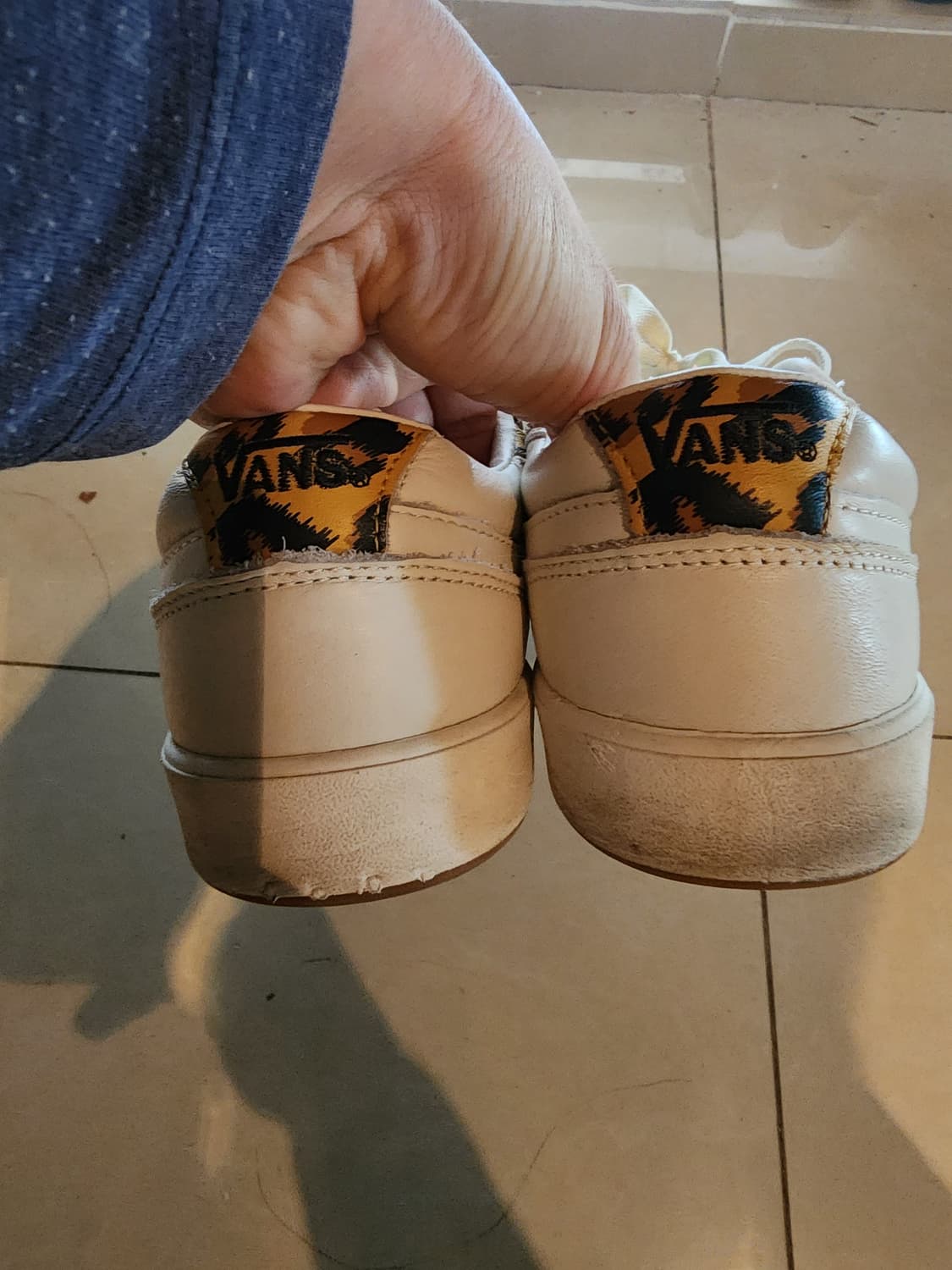 VANS 반스 레오파드 스니커즈 팜. 남자 280mm 운동화 남성 단화 상품이미지6