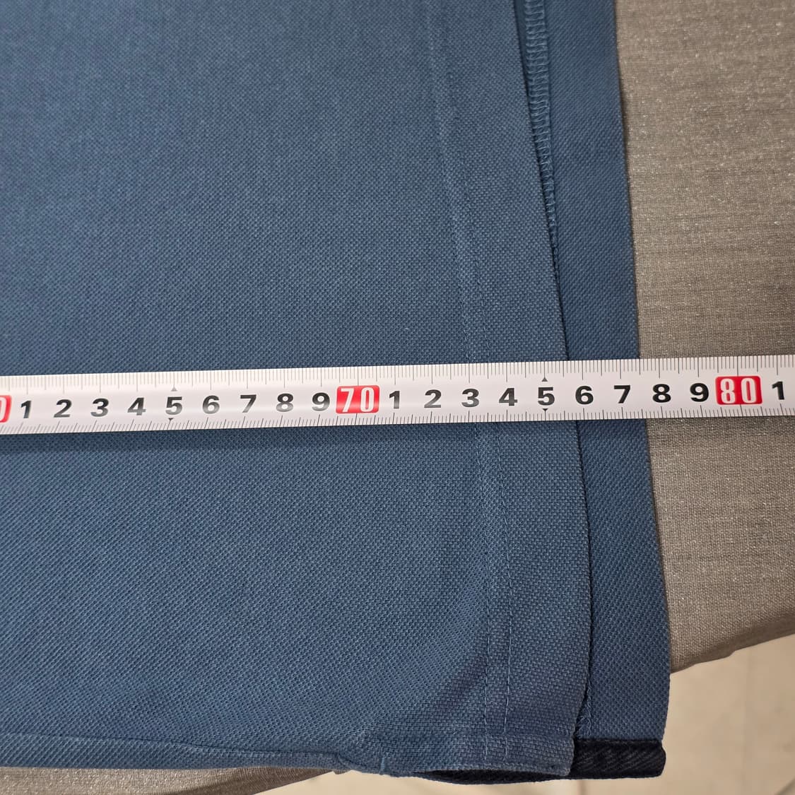 L 타미힐피거 다크블루 반팔 카라티셔츠 상품이미지7