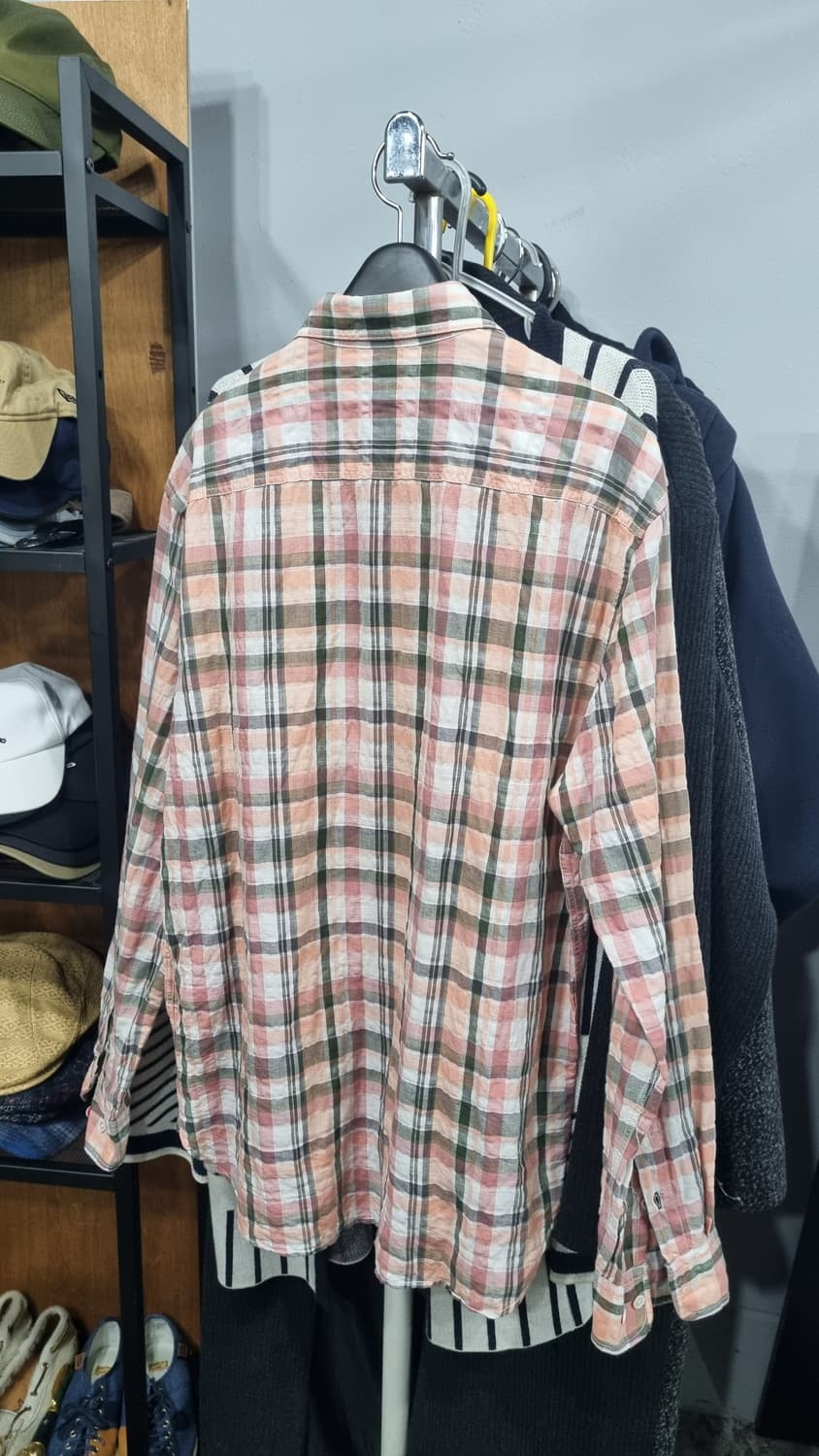 시리즈(kolon) 컴포트핏 남성용 마혼방셔츠 100size 상태9 상품이미지3