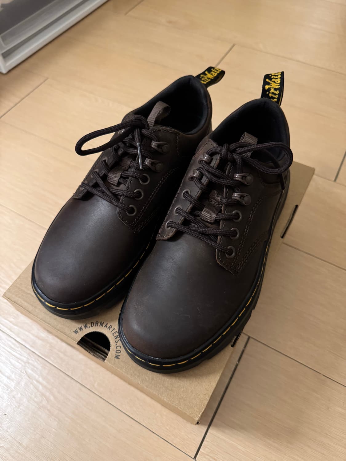 [240] 닥터마틴 리더 다크브라운 uk5 코이세이오 상품이미지3