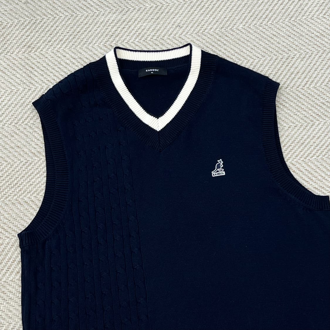 캉골 니트베스트 r3468 상품이미지3