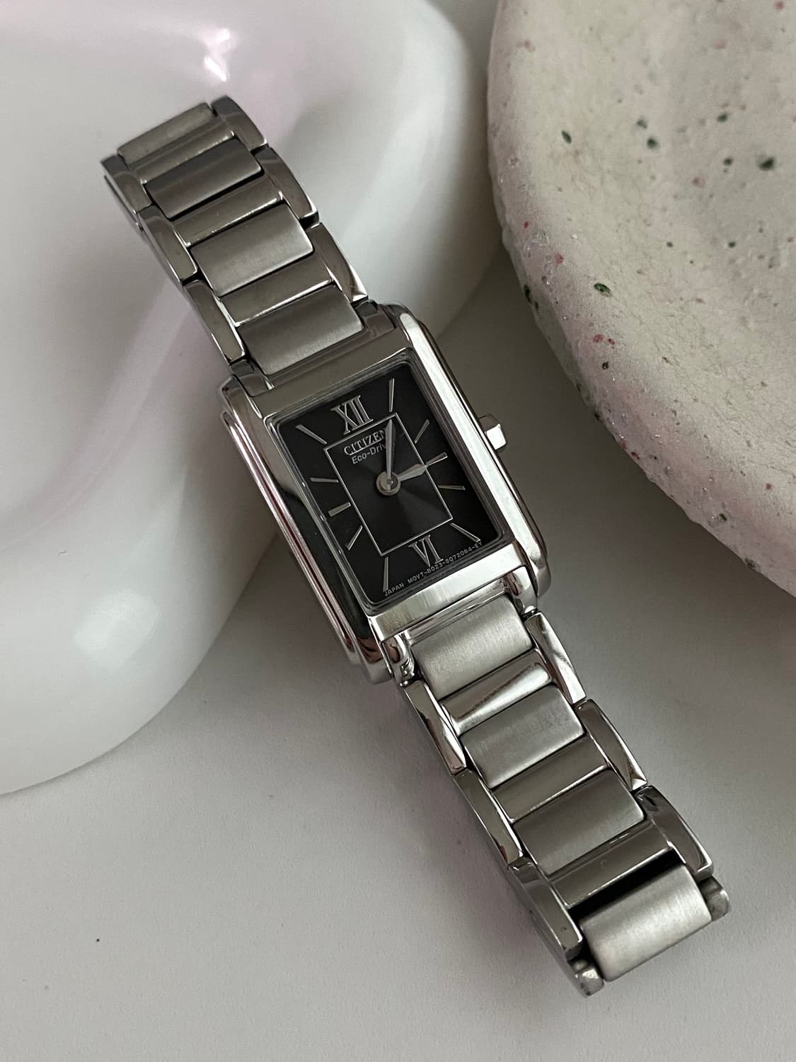 Citizen 시티즌 Eco-drive 에코드라이브 렉탱클 쿼츠 상품이미지1