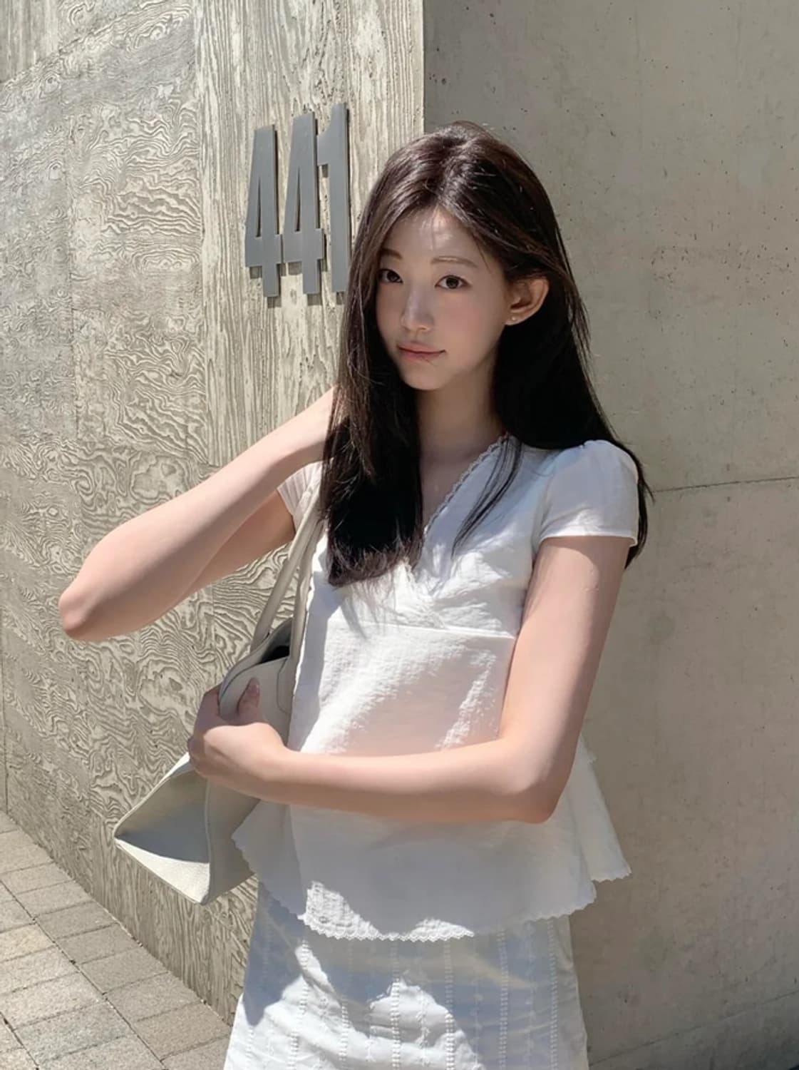(미개봉) 제니오 zaenio 소에 러플 블라우스 상품이미지2