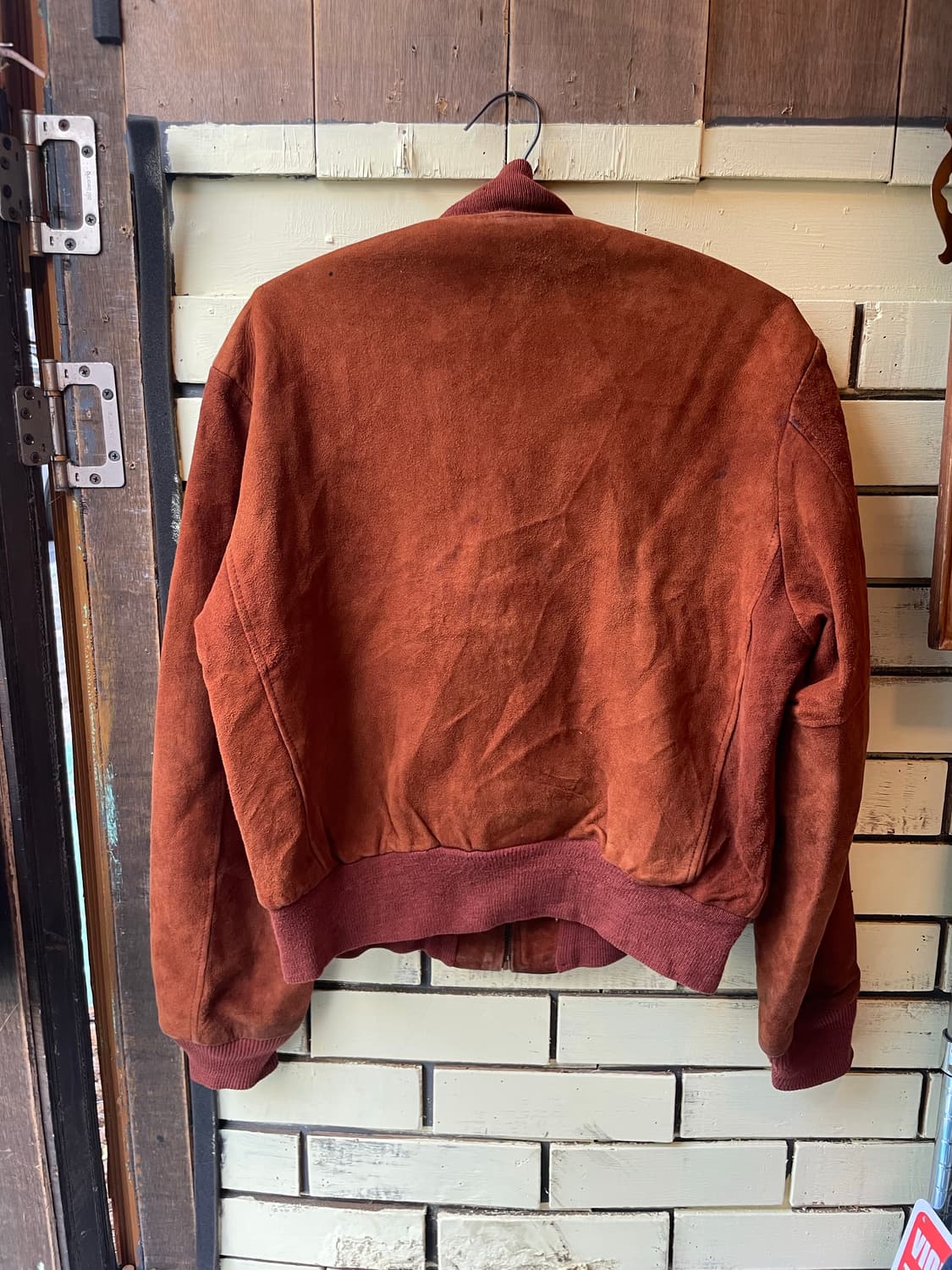 1950s~60s Vintage Suede Bomber Jacket 상품이미지6