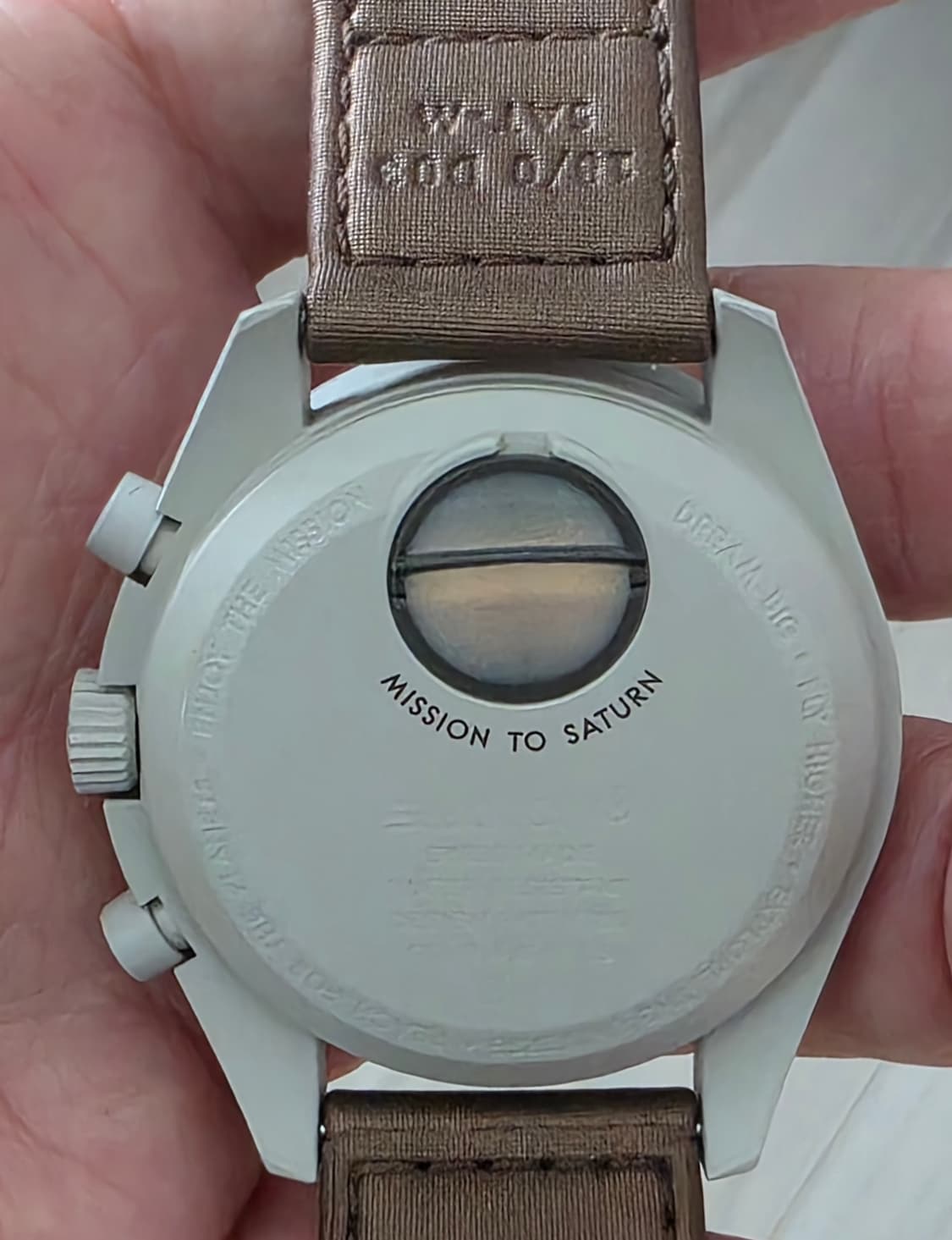 오메가 X 스와치 문워치 미션 투 문 토성시계 (풀박스)  상품이미지3