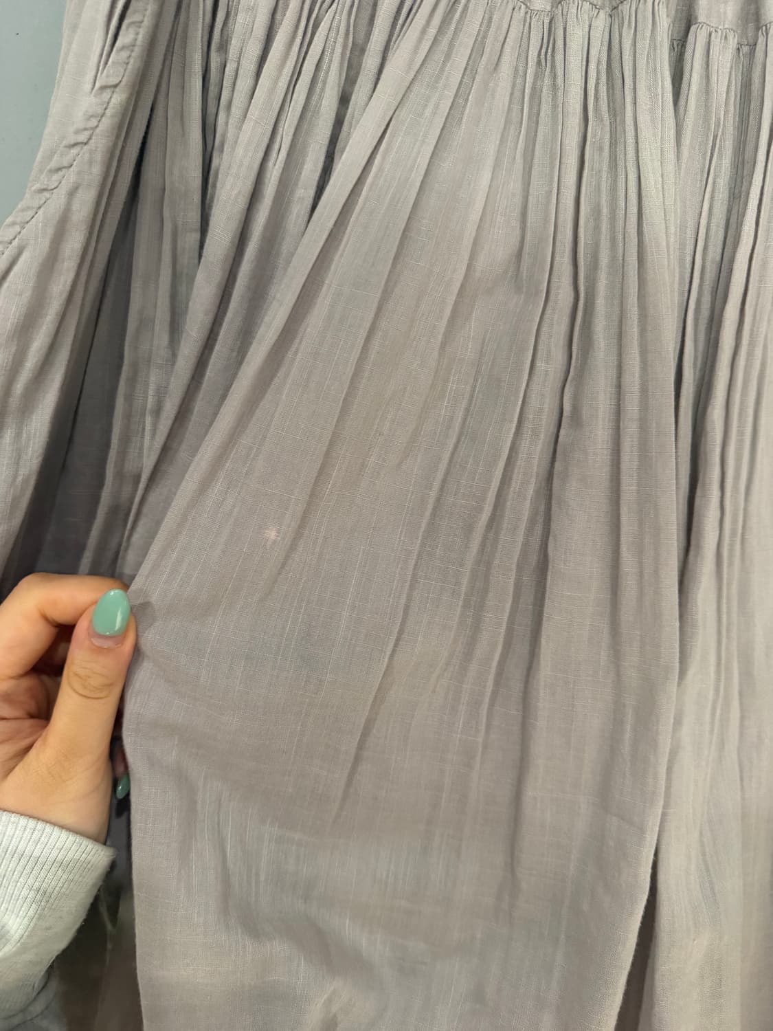 mute beige pleats detail skirt 상품이미지8