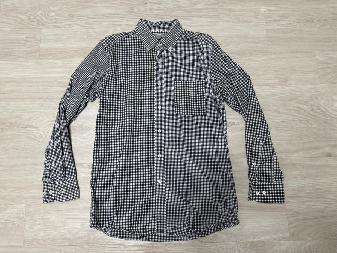 [M] 유니클로 남성 체크/스트라이프 5종 셔츠 상품이미지6