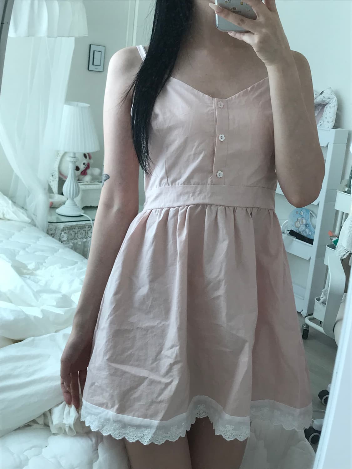 sugarbliss 슈가블리스 워니하우스 멜팅크림 드레스 원피스 상품이미지1