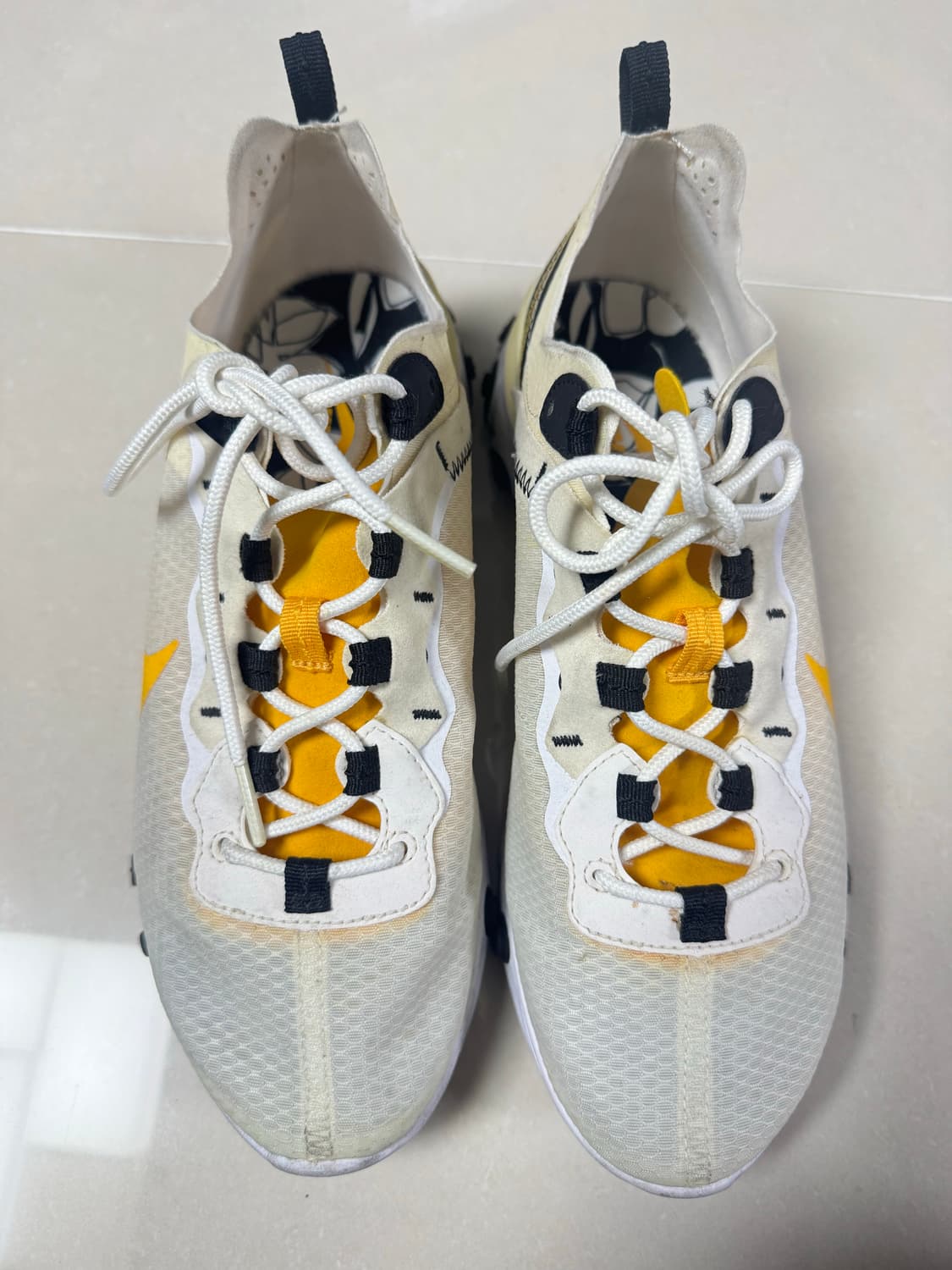 260) 나이키 리액트 엘리먼트 55 유니버시티 골드 상품이미지5