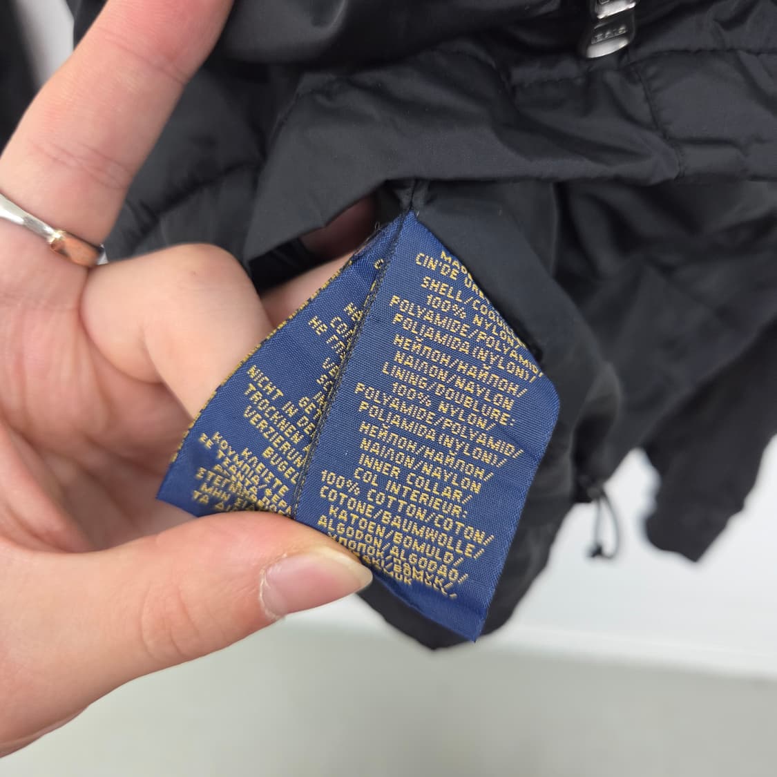 폴로 랄프로렌 블랙 바람막이 자켓 남s 상품이미지6