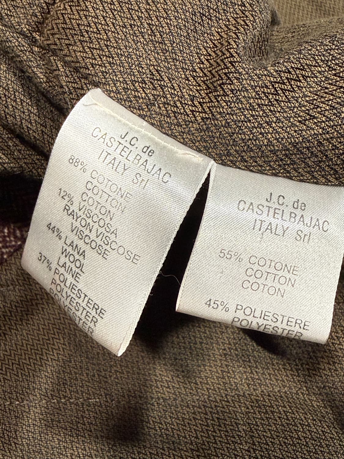 Castelbajac 까스텔바작 헤링본 디테일 워크자켓 상품이미지8