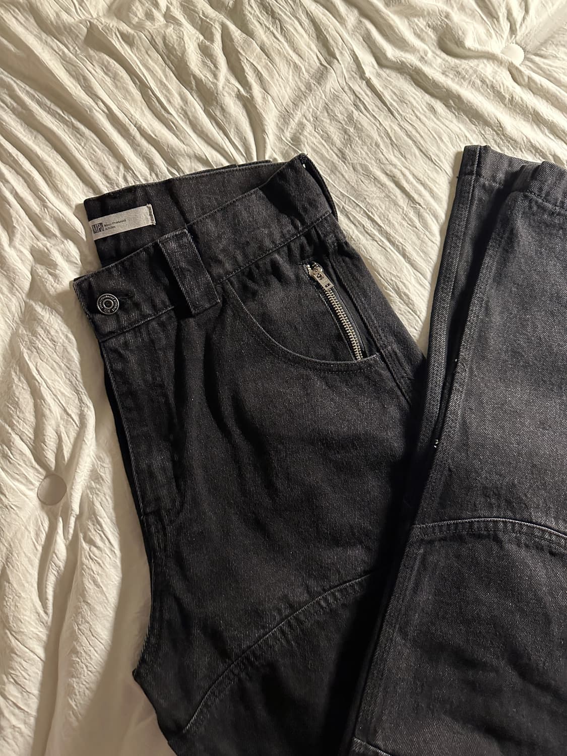 [M] MPa CALF POCKET PANTS (BLACK) 상품이미지3