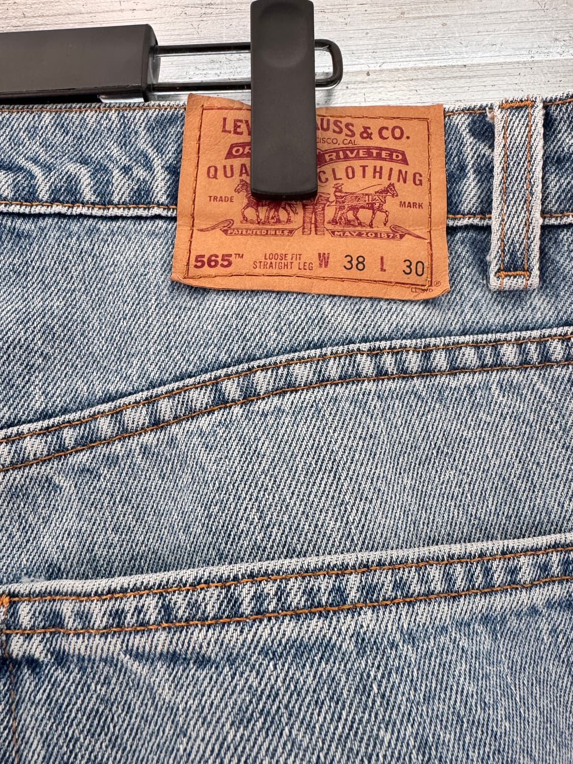 [38X30] 90s 리바이스 565 루즈핏 스트레이트 레그 상품이미지3