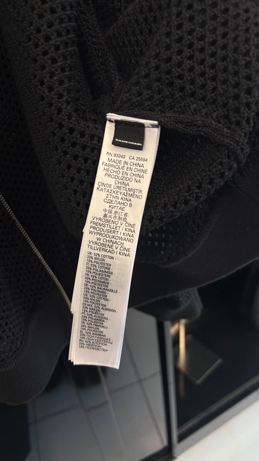 Diesel mesh zip-up jacket 상품이미지8