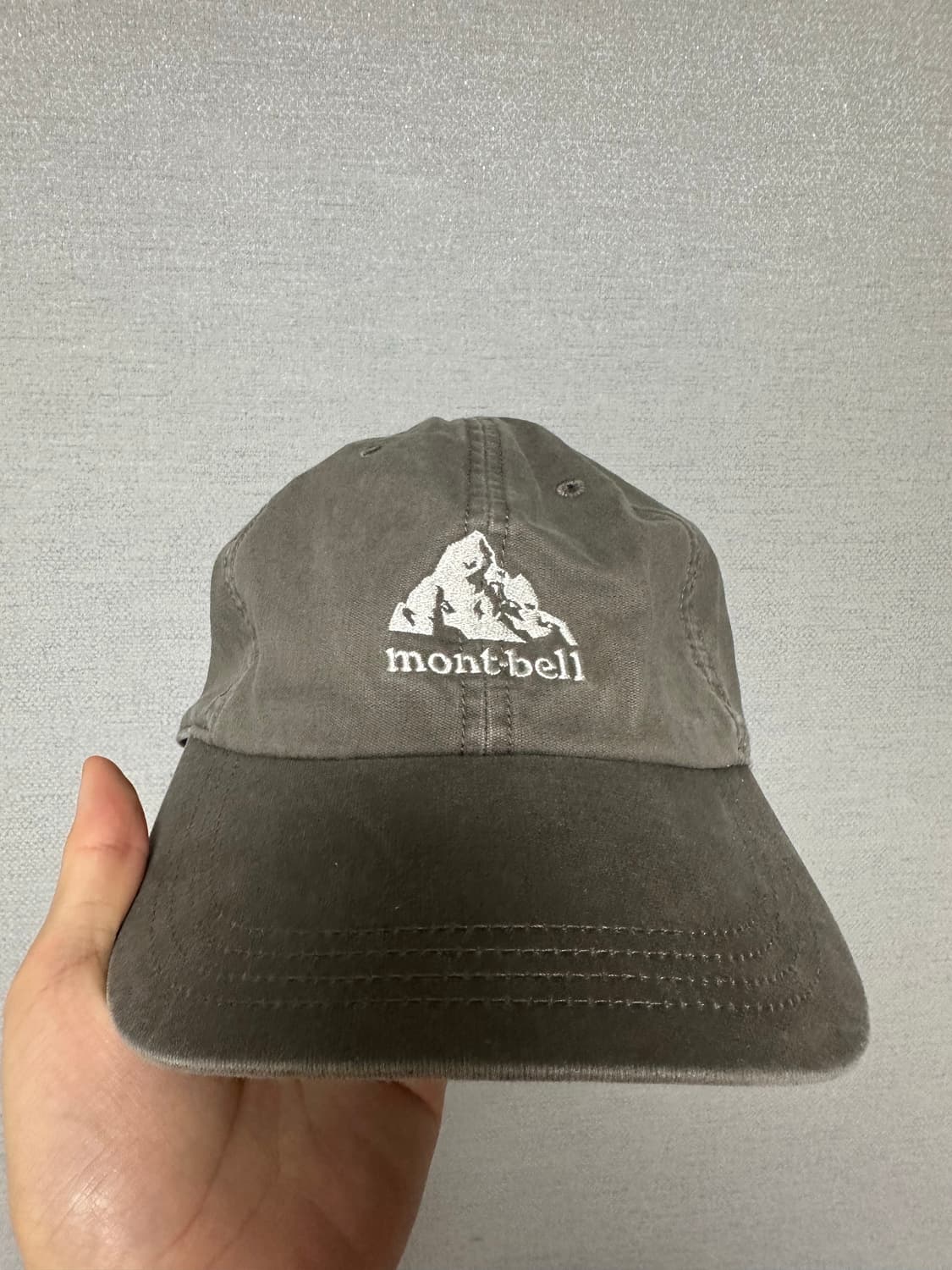 몽벨 워시드아웃 코튼 캡 L 상품이미지1