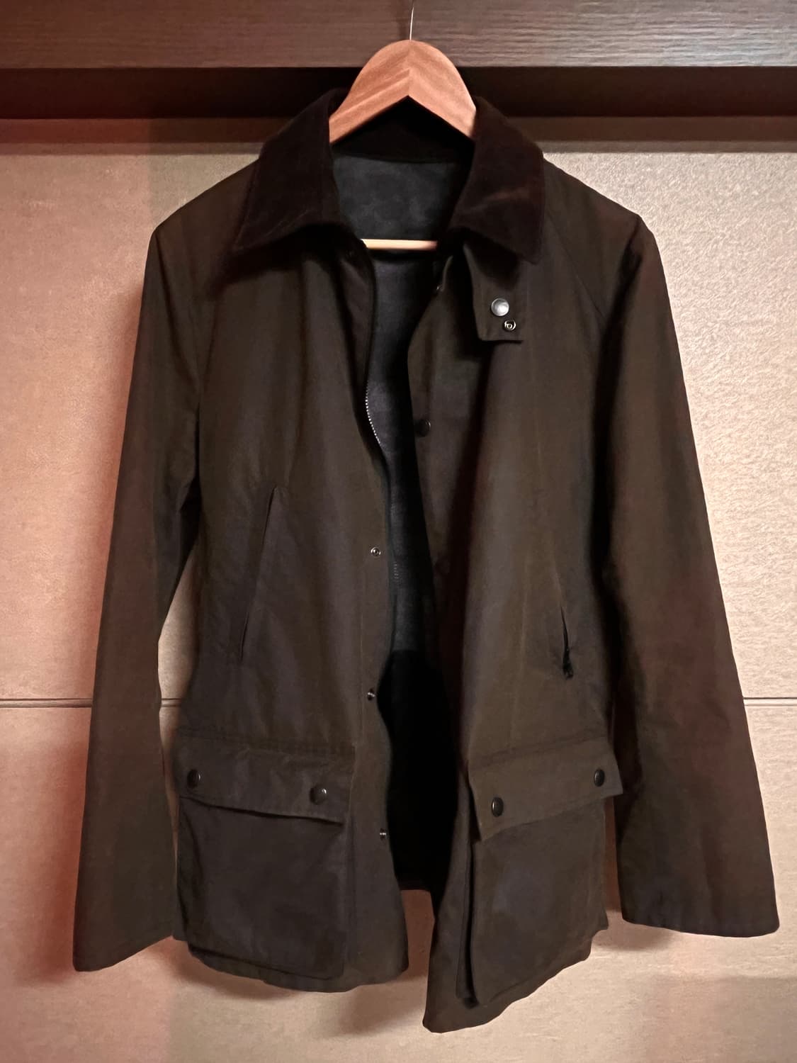 루시앙 펠라피네 Lucien Pellat-Finet 올리브 왁스 자켓 S 상품이미지2