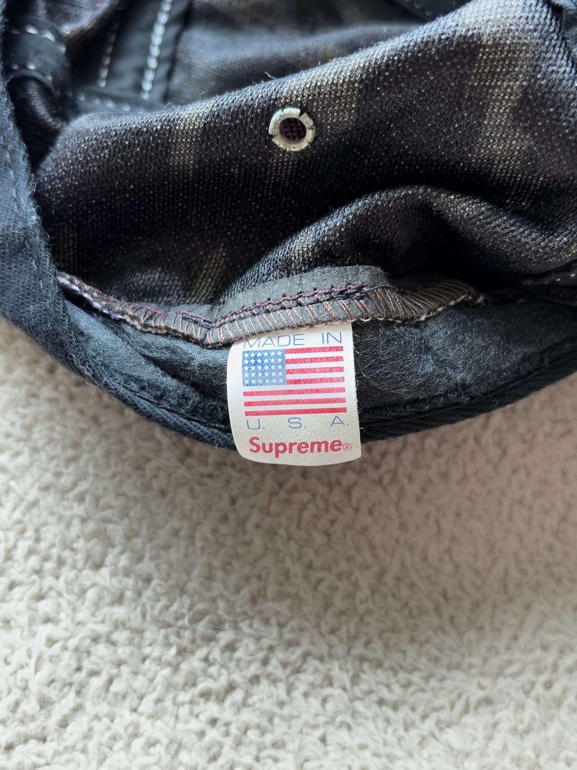 슈프림 Made in U.S.A 12SS IKAT 캠프캡 상품이미지10