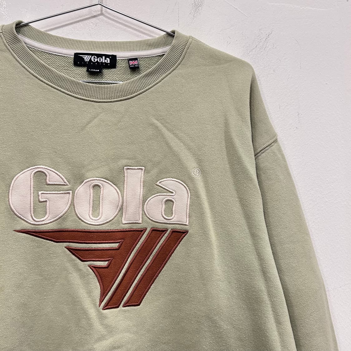 골라 클래식 빅로고 헤비코튼 맨투맨 상품이미지1