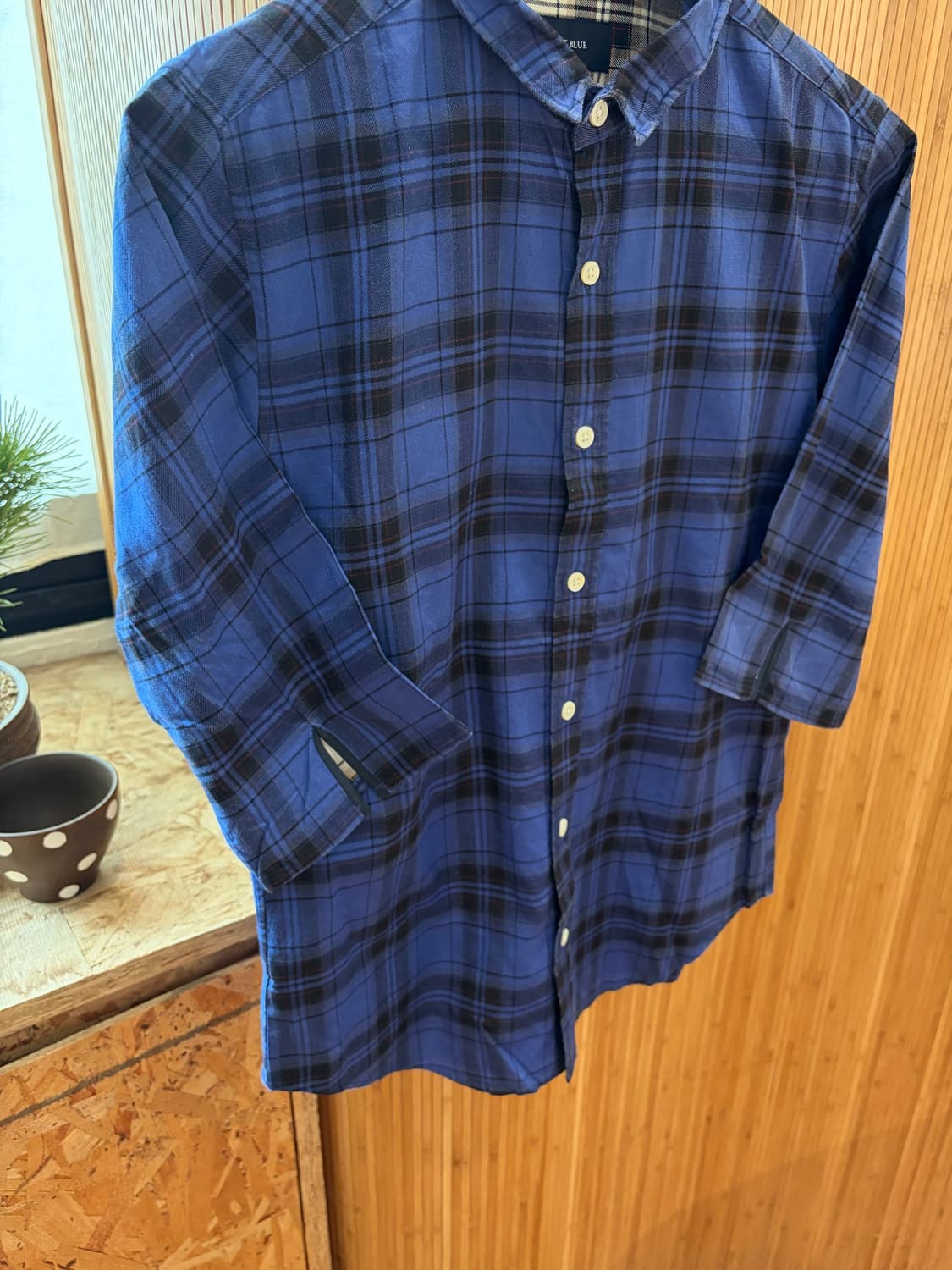 SHIPS JET BLUE Check Shirt 상품이미지3