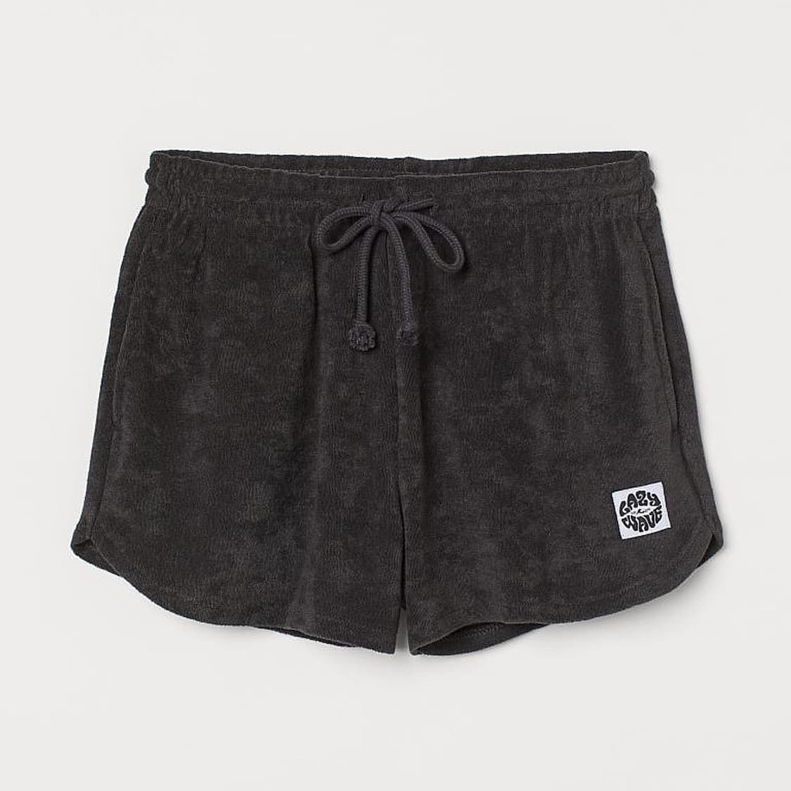 H&m 테리 반바지 블랙 상품이미지1