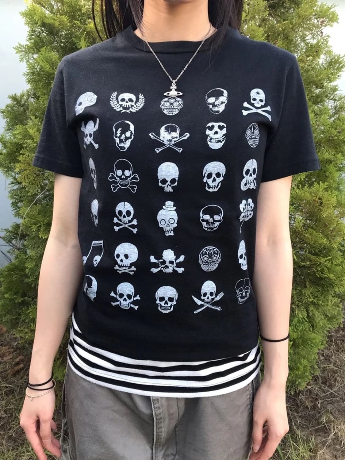 ChubbyGang 30th Skull Graphic Tee 상품이미지3