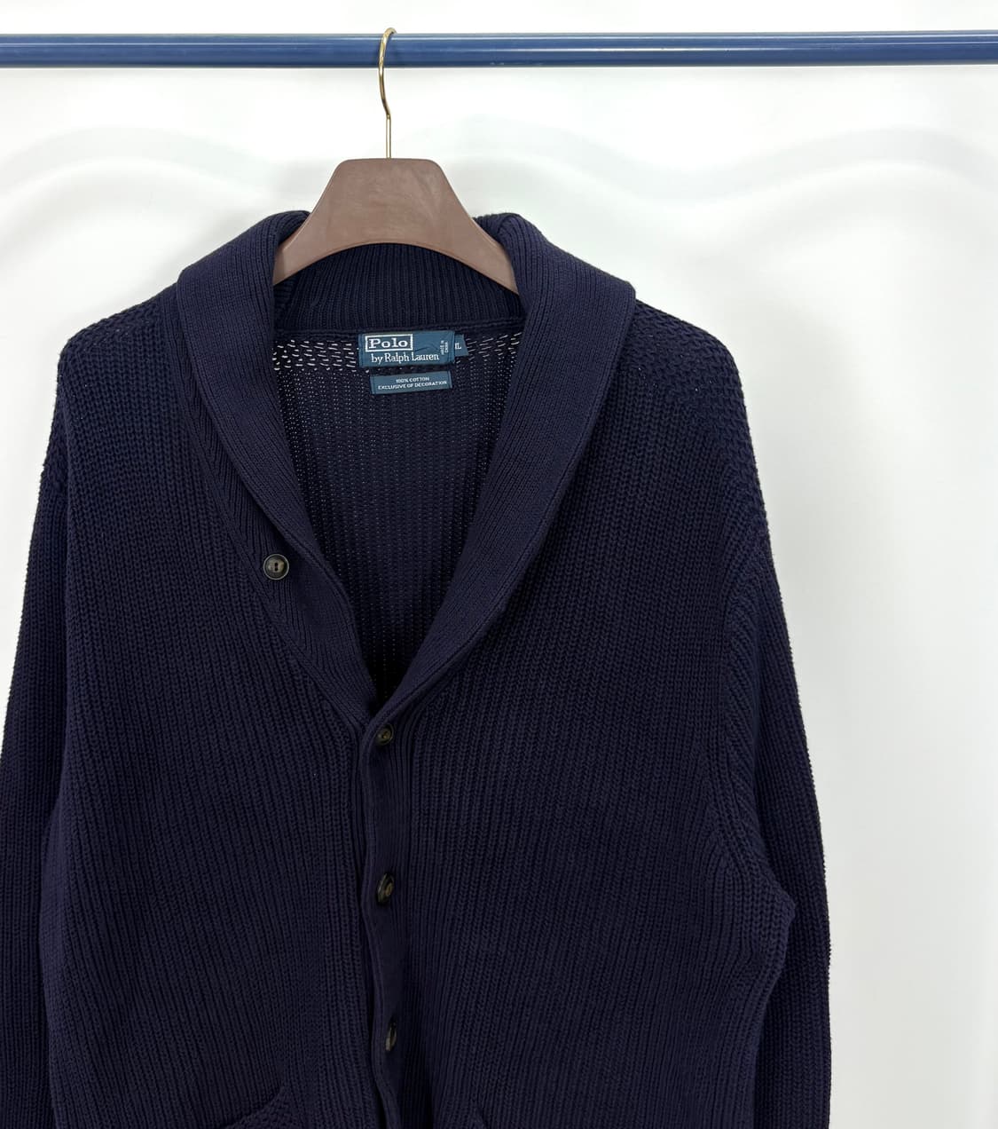 [2XL]폴로 네이비 가디건CK9802 상품이미지5