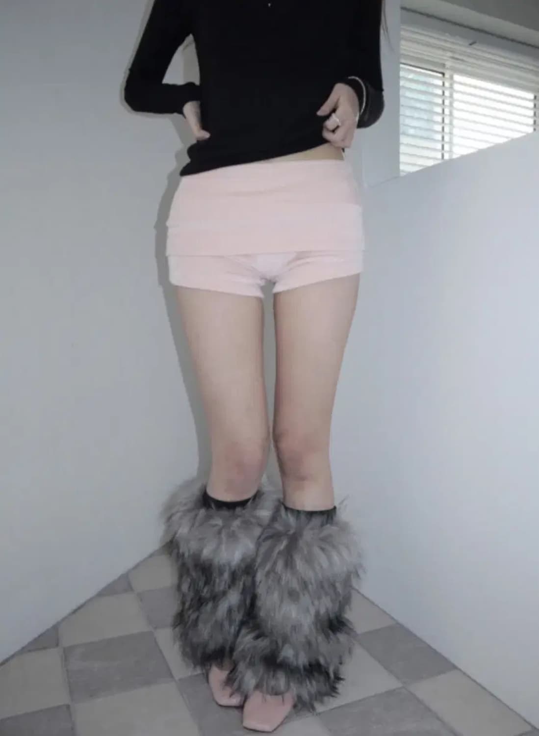 골지 더블 숏팬츠 상품이미지1